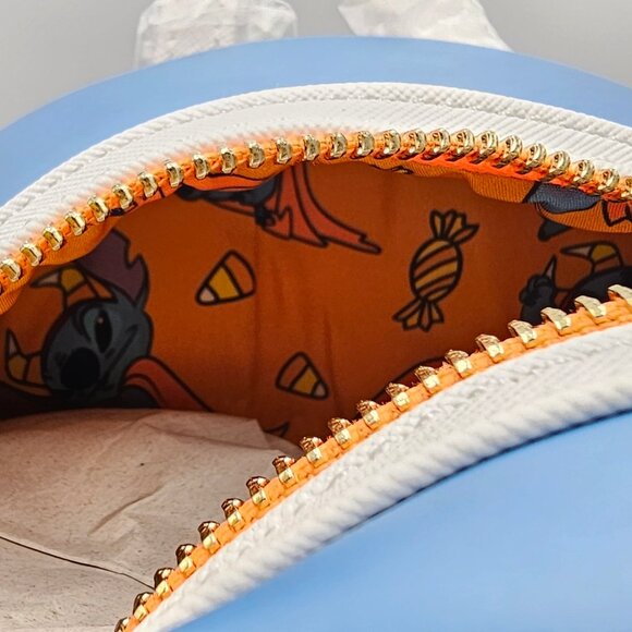 Loungefly Disney Lilo & Stitch Candy Corn Stitch Glow-in-the-Dark Mini Backpack main image 4